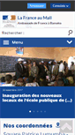 Mobile Screenshot of ambafrance-ml.org